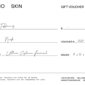 Studio Skin E-Vouchers
