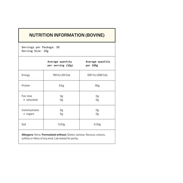 Collagen Peptides - Bovine